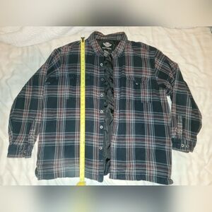 Harley Davidson Plaid Flannel Shirt Jacket